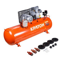 Масляный компрессор с ременным приводом Кратон AC-630-300-BDW 3 01 01 044