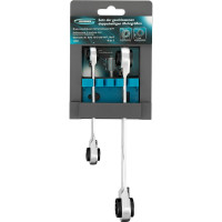 Набор накидных ключей 8 - 19 мм GROSS 14893