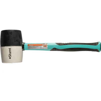 Черно-белая киянка Sturm 900 г обрезиненная рукоятка 1012-06-FB0900