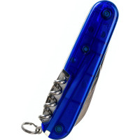 Швейцарский нож синий прозрачный Victorinox Spartan 1.3603.T2