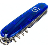 Швейцарский нож синий прозрачный Victorinox Spartan 1.3603.T2