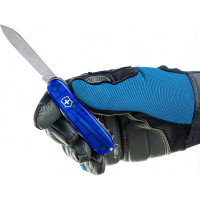 Швейцарский нож синий прозрачный Victorinox Spartan 1.3603.T2
