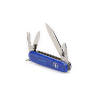 Швейцарский нож синий прозрачный Victorinox Spartan 1.3603.T2