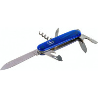Швейцарский нож синий прозрачный Victorinox Spartan 1.3603.T2