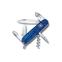 Швейцарский нож синий прозрачный Victorinox Spartan 1.3603.T2