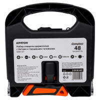 Набор отверток-держателей Кратон Complect SSK-07 с битами и торцевыми головками, 48 предметов в кейсе 2 09 05 007