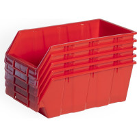 Пластиковый ящик Диком А 300x230x150 красный 18.2001-091