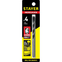 Сверло по бетону Professional Hercules (4х75 мм) STAYER 2915-075-04_z01
