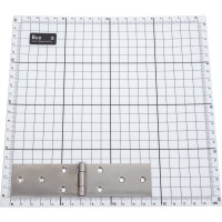 Широкая петля VORMANN 140x34х1,5 мм, нержавеющая сталь 010505140