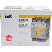 Автоматический выключатель IEK ВА88-35 3Р 80А 35кА SVA30-3-0080