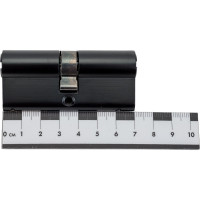 Цилиндровый механизм Fuaro D-PRO500/70 mm /30+10+30/ BL чёрный, 5 кл. 42601