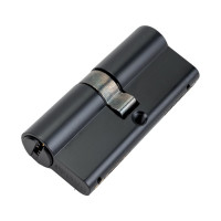Цилиндровый механизм Fuaro D-PRO500/70 mm /30+10+30/ BL чёрный, 5 кл. 42601