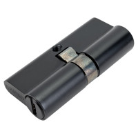 Цилиндровый механизм Fuaro D-PRO500/70 mm /30+10+30/ BL чёрный, 5 кл. 42601