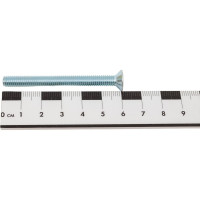 Винт ZAMETAL М6х60 потайн. гол., DIN 965, оц., 200 шт ZA513724