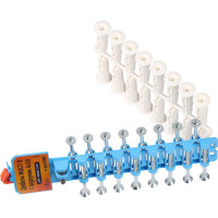 Набор дюбель ЕВРОПАРТНЕР Multi 8 шуруп 4х50 16 шт. KM4 0001