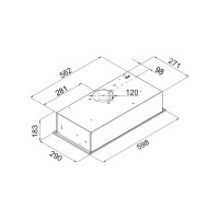 Кухонная вытяжка MAUNFELD 60 черный CROSBY ROCKY 60 Glass Black