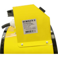 Тепловая электрическая пушка Eurolux ТЭПК-EU-5000K керамический нагревательный элемент, круглая 67/1/38