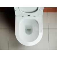 Бачок для унитаза Ceramicanova HIGHLIGHT Rimless двойной смыв, 3/6 арматура R&T CN1802-T