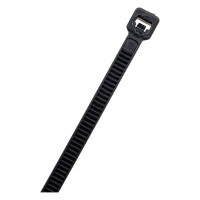 Стяжки Strong нейлоновые, черные, 3.6х200 мм СTУ-24136200