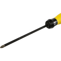 Крестовая отвертка Hanskonner 2x150 алмазный наконечник, твердость 59 HRC, S2, HK1040-16-PH2-150