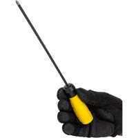 Крестовая отвертка Hanskonner 1x200 алмазный наконечник, твердость 59 HRC, S2, HK1040-16-PH1-200