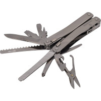 Мультитул Victorinox SwissTool Spirit X Plus Ratchet 105 мм, 36 функций, в кожаном чехле 3.0236.L