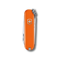Нож-брелок Victorinox Classic SD Colors Mango Tango 58 мм, 7 функций, оранжевый 0.6223.83G