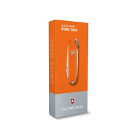 Нож-брелок Victorinox Classic SD Colors Mango Tango 58 мм, 7 функций, оранжевый 0.6223.83G