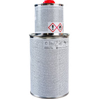 Грунт Novol PROTECT 300 MS 2К акрил. банка 1л, с отвердителем 0.2л черный X6118642