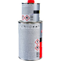 Грунт Novol PROTECT 300 MS 2К акрил. банка 1л, с отвердителем 0.2л черный X6118642