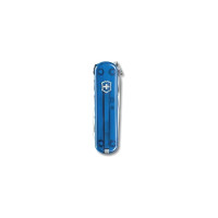 Нож Victorinox Classic Nail Clip 580, 65 мм, 8 функций, полупрозрачный синий 0.6463.T2