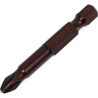 Бита DELUXE (2 шт; PH2; 50 мм; S2+Bronze+AntiSlip) Pobedit 2616822