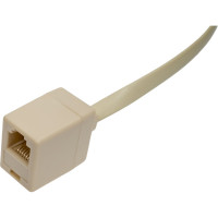 Переходник с порта TWT RJ-45 на порт RJ-12, длина шнура 10 см AD4512-L