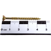 Саморез для дерева с фрезой INFIX потайн. 3.5х45 ЦЖ, TX 15 500 шт. 66081