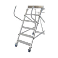 Вышка - стремянка MEGAL разборная на колесах (150 кг) - ВС-1.5 211515