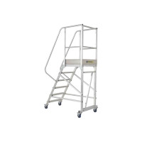 Вышка - стремянка MEGAL разборная на колесах (150 кг) - ВС-1.5 211515