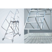 Вышка - стремянка MEGAL разборная на колесах (150 кг) - ВС-1.5 211515