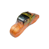 Стяжной ремень с пружинным замком UVE 600 daN, 3 м, 25 мм, оранжевый RS-25-600-3-orange