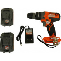 Аккумуляторная ударная дрель-шуруповерт СОЮЗ 20 В, 1BatterySystem, 2 акк. 2 Ач, кейс ДШС-20КУ