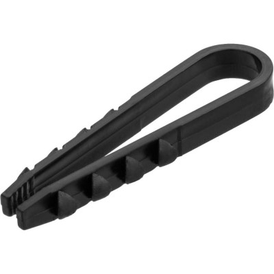 Дюбель-хомут для круглого кабеля TDM ELECTRIC ДХК-18 11-18 мм, нейлон, черный, 100 шт. SQ0539-0004