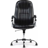 Кресло руководителя Бюрократ T-898SL черный искусственная кожа крестовина хром T-898SL/BLACK