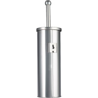 Настенный стальной ершик Ksitex блестящий T-101S 33124