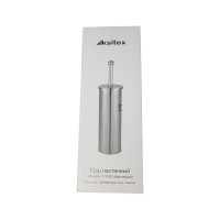 Настенный стальной ершик Ksitex блестящий T-101S 33124