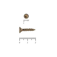 Саморезы по дереву КРЕП-КОМП ПРОФИ желтые, потайн. 3.5х20 мм 500 шт. 03520Fh