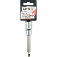 Головка торцевая с вставкой TORX (Т30; 100 мм; 1/2") YATO YT-04323
