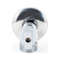 Угловой шаровой кран для бытовой техники PROFACTOR PF CHROME н/н 1/2 дюйма х 3/4 дюйма PF BAV 358