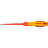 Набор тонких отверток Knipex VDE 1000V, 6 пр.: SL3/4/5.5/6.5 шлиц., PH1/2 крест., KN-002012V02