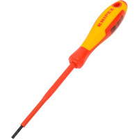 Набор тонких отверток Knipex VDE 1000V, 6 пр.: SL3/4/5.5/6.5 шлиц., PH1/2 крест., KN-002012V02