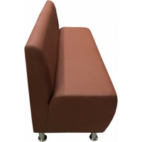 Секция дивана Мягкий офис Классик трехместная паприка КЛ701ПП