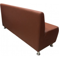 Секция дивана Мягкий офис Классик трехместная паприка КЛ701ПП